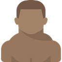 athletic, people, Sporty, Sports And Competition, Bodybuilder, Avatar Gray icon