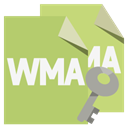 Wma, File, Key, Format DarkKhaki icon