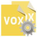 Gear, Format, File, vox SandyBrown icon