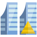 Company, pyramid LightSteelBlue icon