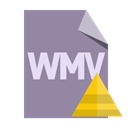 Format, pyramid, Wmv, File LightSlateGray icon