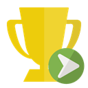 trophy, right Gold icon