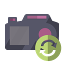 Camera, refresh DimGray icon