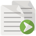 document, right Linen icon