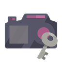 Key, Camera DimGray icon