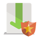 shield, download Gainsboro icon