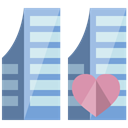 Heart, Company LightSteelBlue icon