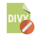 Divx, File, Format, cancel DarkKhaki icon
