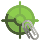 Aim, Attachment YellowGreen icon