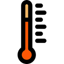 Degrees, Tools And Utensils, Mercury, Fahrenheit, temperature, thermometer, Celsius Black icon