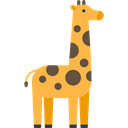 mammal, Wild Life, Animal Kingdom, zoo, Giraffe, Animals Black icon