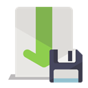Diskette, download Gainsboro icon
