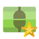 vertical, Connect, star YellowGreen icon