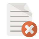 document, Close Linen icon