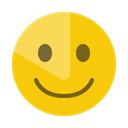 smiley Gold icon