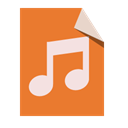 File, type, Audio Chocolate icon