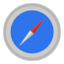 safari RoyalBlue icon