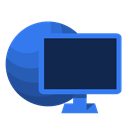network MidnightBlue icon