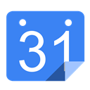 Calendar, Blue RoyalBlue icon
