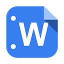 word RoyalBlue icon