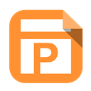 powerpoint Coral icon