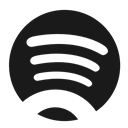 Spotify Black icon