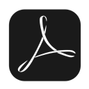 Acrobat Black icon