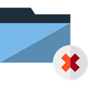 delete, storage, Office Material, interface, Data Storage, Folder, file storage, Files And Folders SkyBlue icon