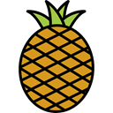 Foods, Healthy Food, natural, organic, fruits, Food And Restaurant, pineapple, pineapples, Fruit, food Black icon