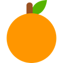 diet, Orange, Food And Restaurant, organic, vegetarian, food, vegan, Fruit, Healthy Food DarkOrange icon