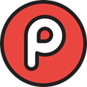 Plurk, social network, social media, Logo, Brands And Logotypes, Logos, logotype Tomato icon