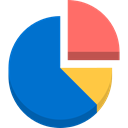 Business, statistics, finances, graphical, marketing, Stats, Pie chart, Business And Finance DodgerBlue icon