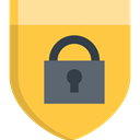 Antivirus, secure, security, ui, defense, shield SandyBrown icon