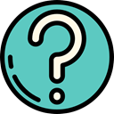 button, signs, question mark, help, question, Faq, Shapes And Symbols MediumTurquoise icon