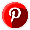 pinterest Maroon icon