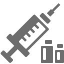 syringe DimGray icon
