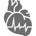 Cardiology DimGray icon