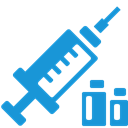 syringe, Blue DodgerBlue icon