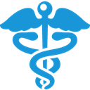 health, Blue, sign DodgerBlue icon