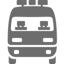 Ambulance DimGray icon