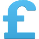 pound MediumTurquoise icon