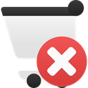 remove, shopping, Cart DarkSlateGray icon