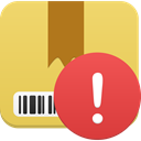 package, warning Khaki icon