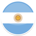 Argentina CornflowerBlue icon