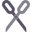 Cut, scissors, Cutting, Handcraft, miscellaneous, Tools And Utensils Black icon