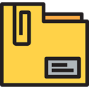 File, record, Folder, document, Business, documents, Business And Finance SandyBrown icon