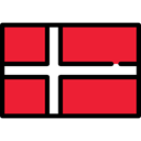 flag, Denmark, world, flags, Nation, Country Crimson icon