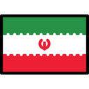 Country, flags, iran, Nation, flag, world Crimson icon