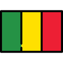 flag, Mali, Country, Nation, world, flags Crimson icon