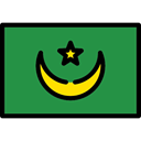 Country, Mauritania, Nation, flags, world, flag SeaGreen icon